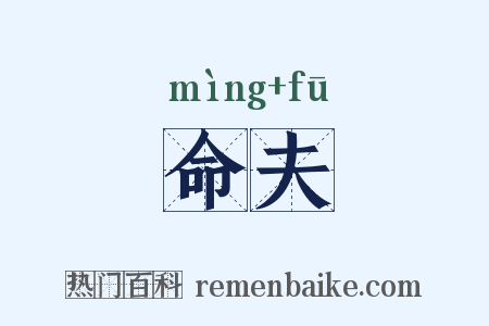 命夫是什么意思的图片